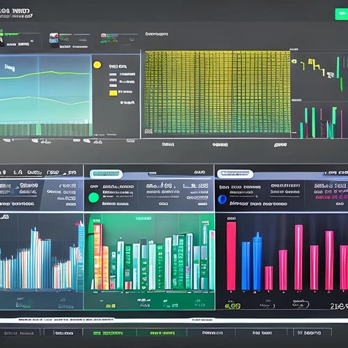 Trading-Statistikbildschirme